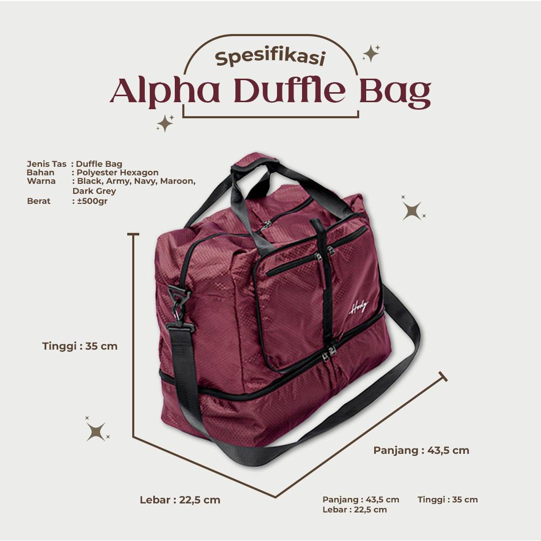 ALPHA DUFLE BAG