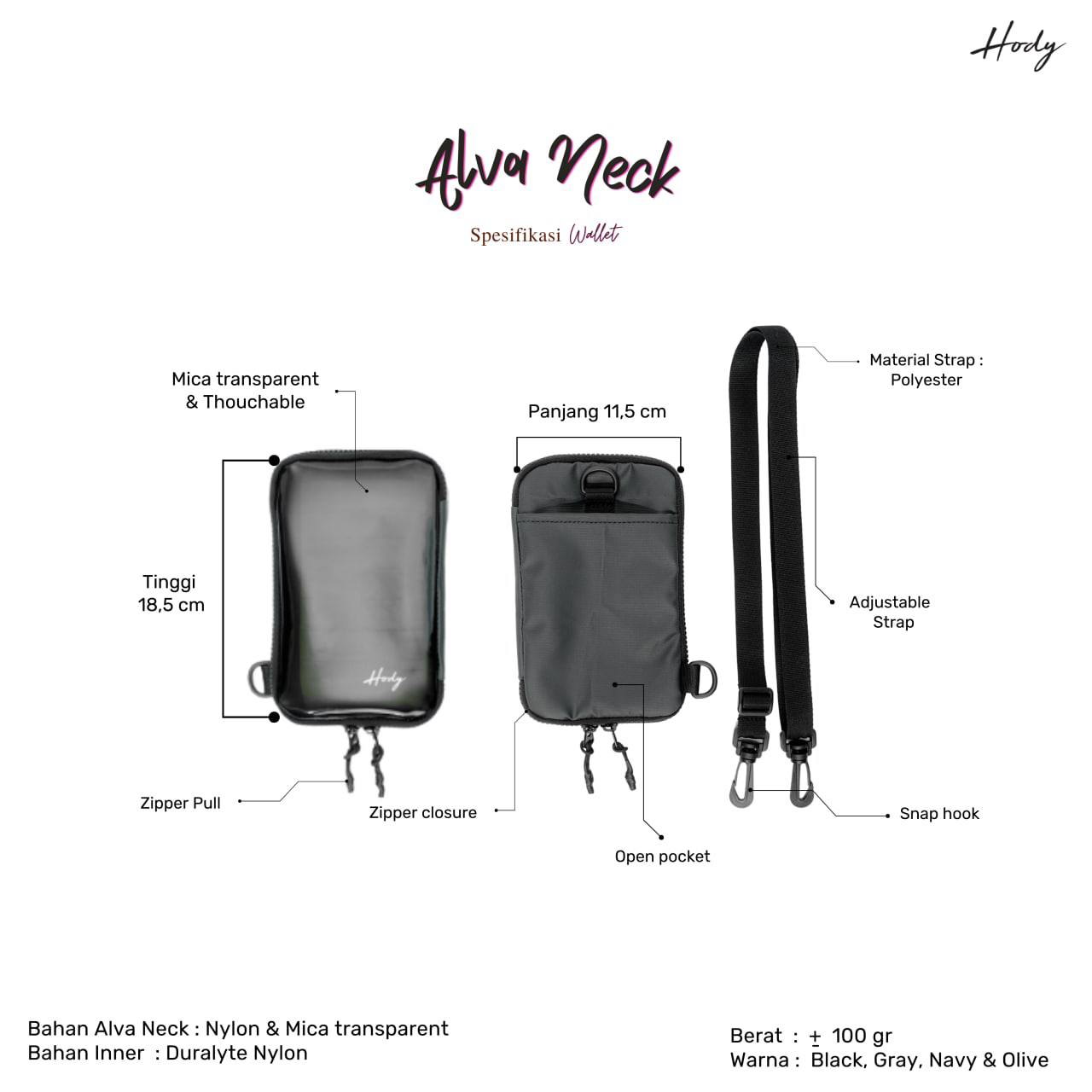 ALVA NECK WALLET