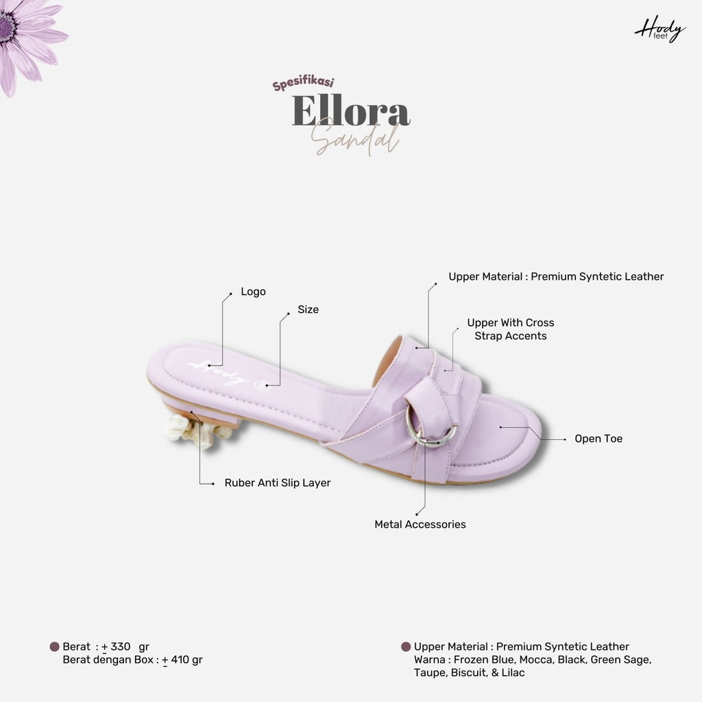SANDAL WANITA ELLORA